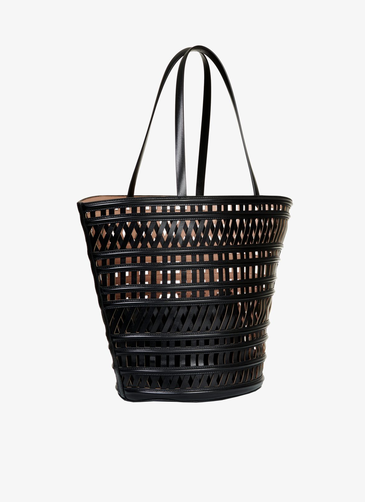 Melka 24 basket bag ALAÏA BLACK MELKA 24 BASKET BAG